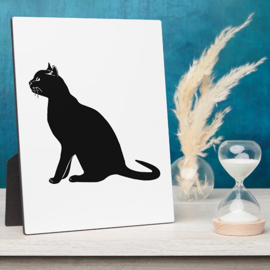 黒猫 フォトプラーク (側面)