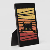 黒猫 フォトプラーク (側面)