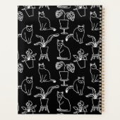 黒猫 プランナー手帳 (裏面)