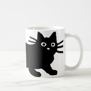 黒猫 ペットカッコいい子猫 動物愛好家 コーヒーマグカップ
