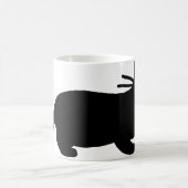 黒猫 |ペットクール子猫 |動物愛好家 コーヒーマグカップ (中央)