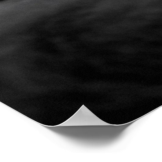 黒猫 ポスター (角)