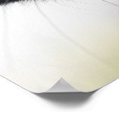 黒猫 ポスター (角)