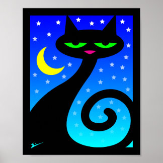 黒猫 ポスター