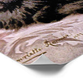 黒猫 ポスター (角)