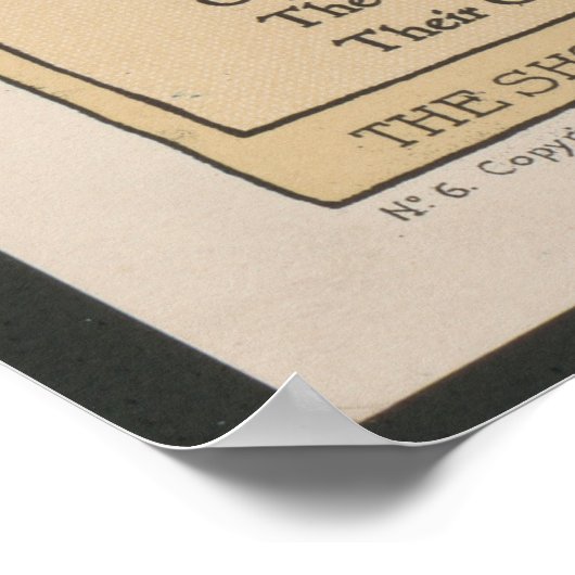 黒猫 ポスター (角)