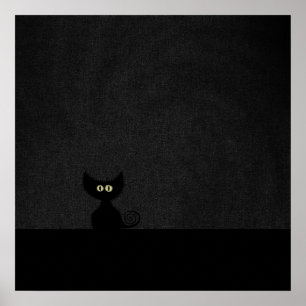 黒猫 ポスター