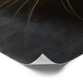 黒猫 ポスター (角)