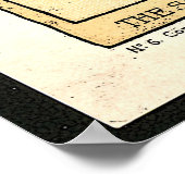 黒猫 ポスター (角)