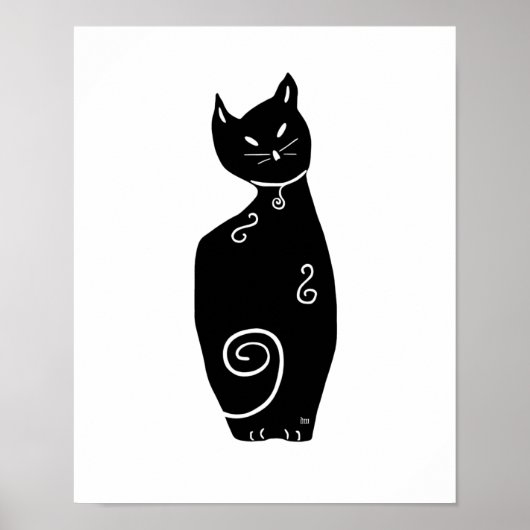 黒猫 ポスター (正面)