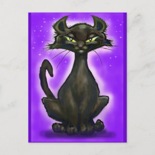 黒猫 ポストカード