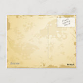 黒猫 ポストカード (裏面)