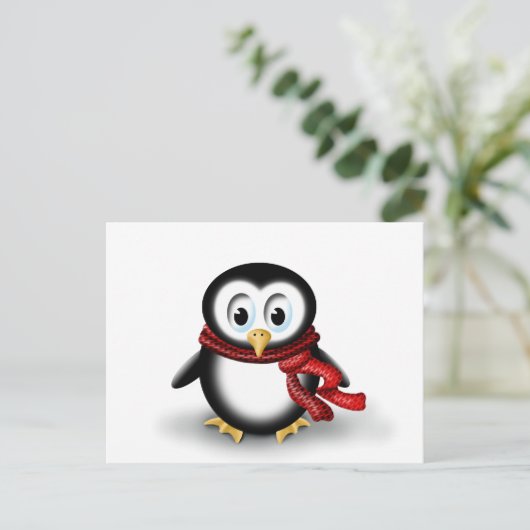 黒猫 ポストカード (スタンド正面)