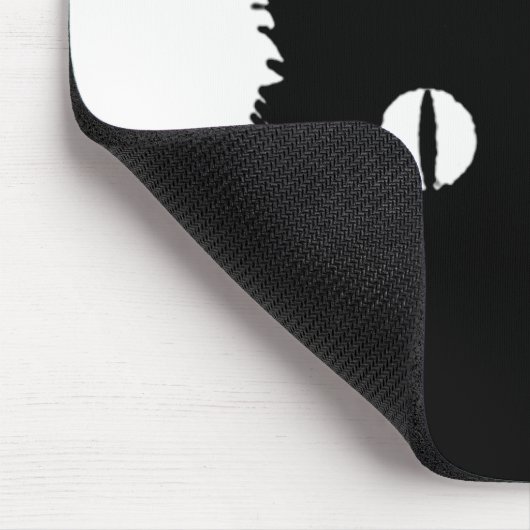 黒猫 マウスパッド (コーナー)