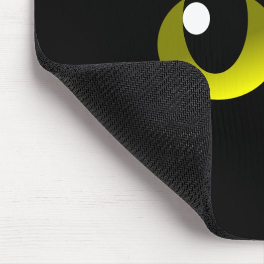 黒猫 マウスパッド (コーナー)