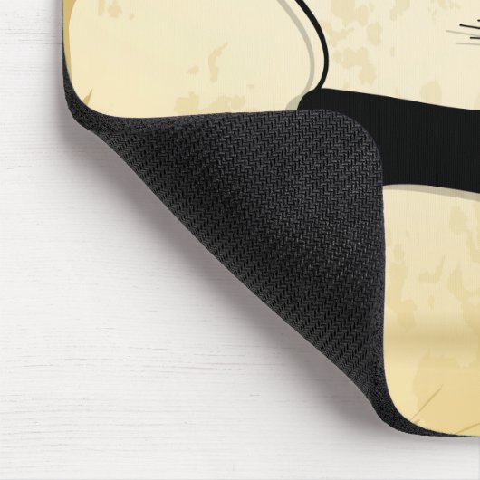 黒猫 マウスパッド (コーナー)