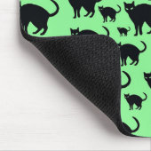 黒猫 マウスパッド (コーナー)