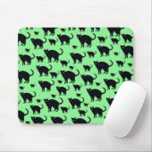 黒猫 マウスパッド (マウス)