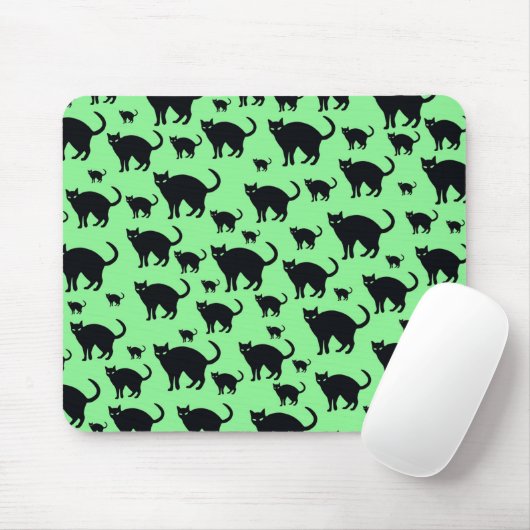黒猫 マウスパッド (マウス)
