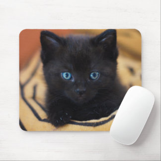 黒猫 マウスパッド