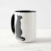 黒猫 マグカップ (正面左)