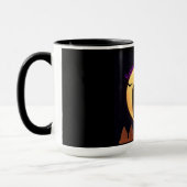 黒猫 マグカップ (左)