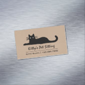 黒猫 マグネット名刺 (インサイチュ)
