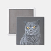 黒猫 マグネット (正面/裏面)