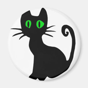 黒猫 マグネット