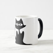 黒猫 モーフィングマグカップ (正面右)