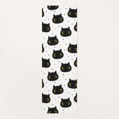 黒猫 ヨガマット (正面)