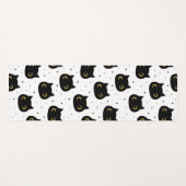 黒猫 ヨガマット (正面(横))