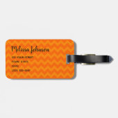 黒猫 ラゲッジタグ (裏面横)