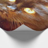 黒猫 ラッピングペーパー (角)