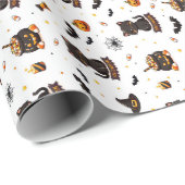 黒猫 ラッピングペーパー (ロールコーナー)