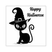 黒猫 ラバースタンプ (インプリント)