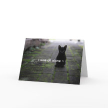 黒猫 - ラブカード