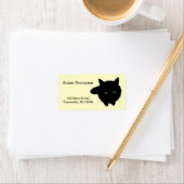 黒猫 ラベル (インサイチュ)