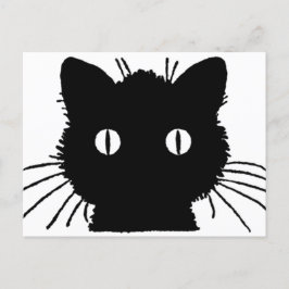 黒猫 – 例：ルツ ポストカード