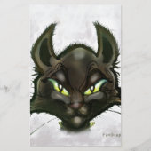 黒猫 便箋 (正面)