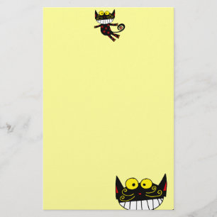 黒猫 便箋
