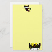 黒猫 便箋 (正面/裏面)