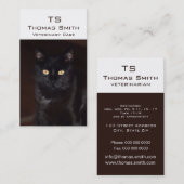 黒猫 名刺 (正面/裏面)