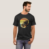 黒猫 幸運の黒猫 1 Tシャツ (正面フル)