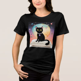 黒猫 - 快適な時間を トライブレンドＴシャツ