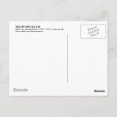 黒猫, 春草 Black Cat, Shunsō ポストカード (裏面)