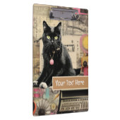 黒猫（白い前髪） クリップボード (右)
