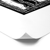 黒猫・白猫 ポスター (角)