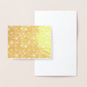 黒猫 箔カード (ディスプレー)