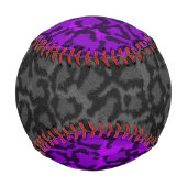 黒猫・紫猫 野球ボール (正面)